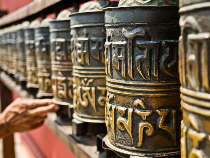 Prayer Wheels, Tibet