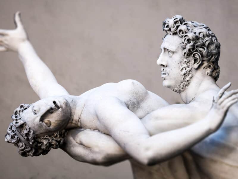 Rape of the Sabine Women, Florence, Italy