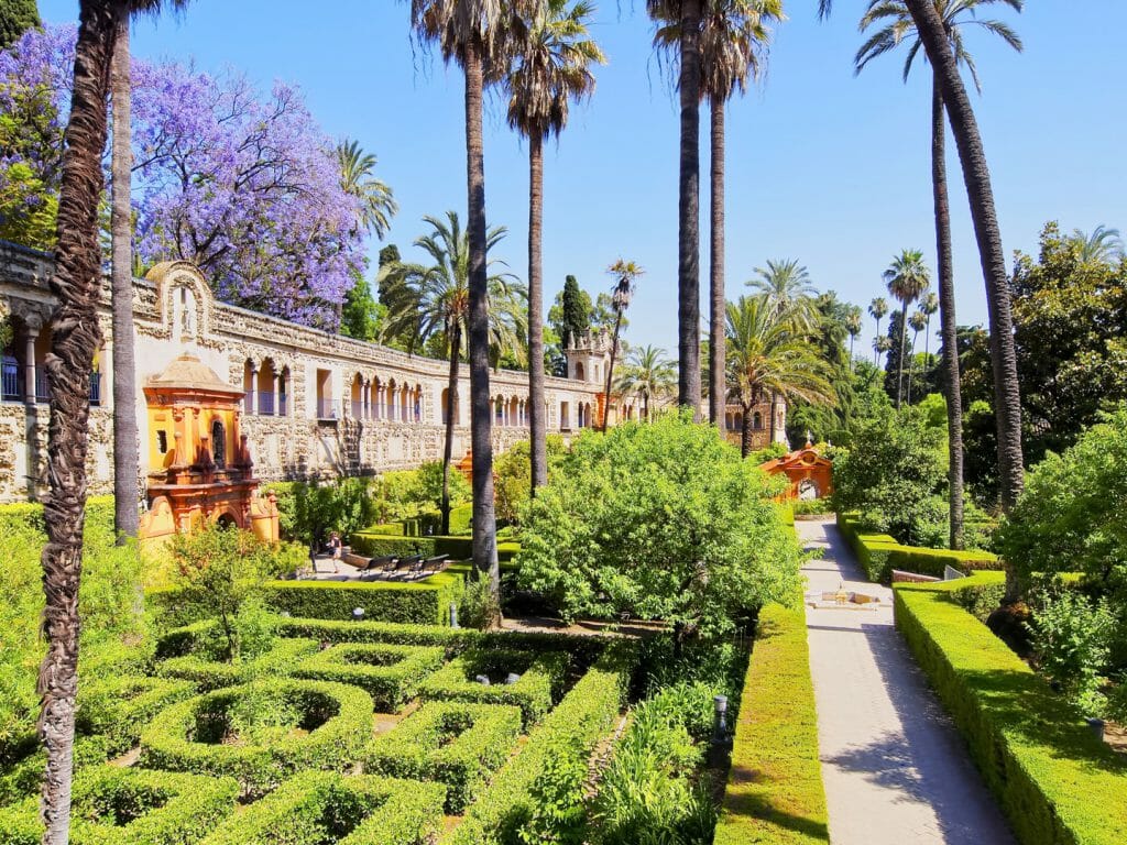 Reales Alcazares Gardens, Seville, Spain