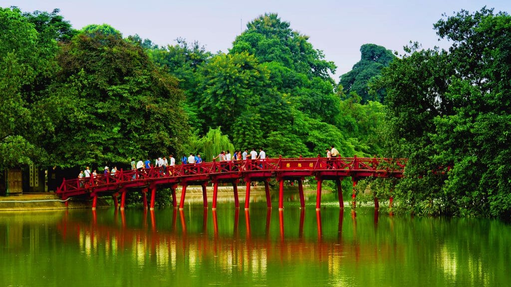 Red Bridge, Hanoi, Vietnam