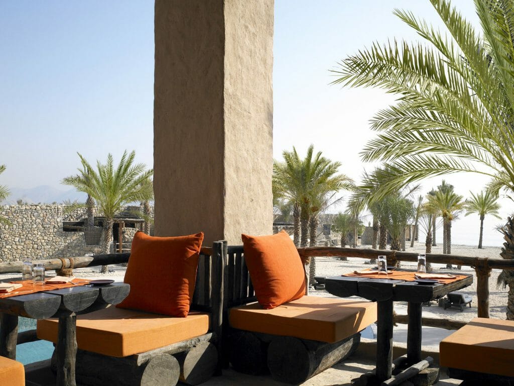 Restaurant View, Six Senses Zighy Bay, Musandam, Oman