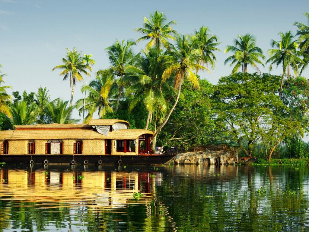 Rice Barge, Kerala, India