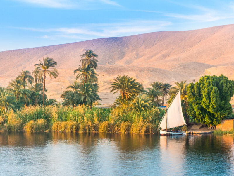 River Nile, Luxor, Egypt