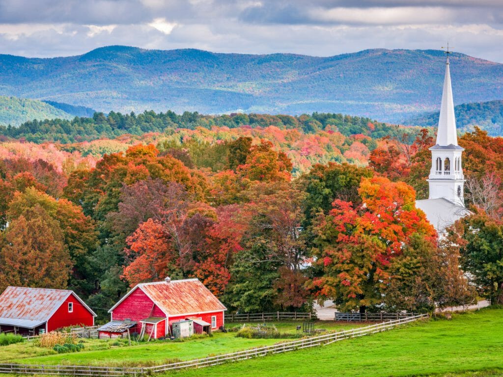 Autumn in New England, USA