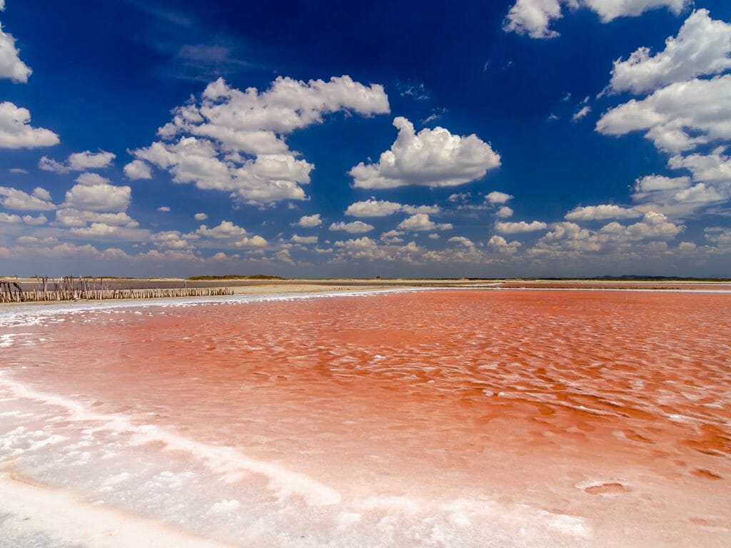 Salt production, Guajira Peninsula, Colombia