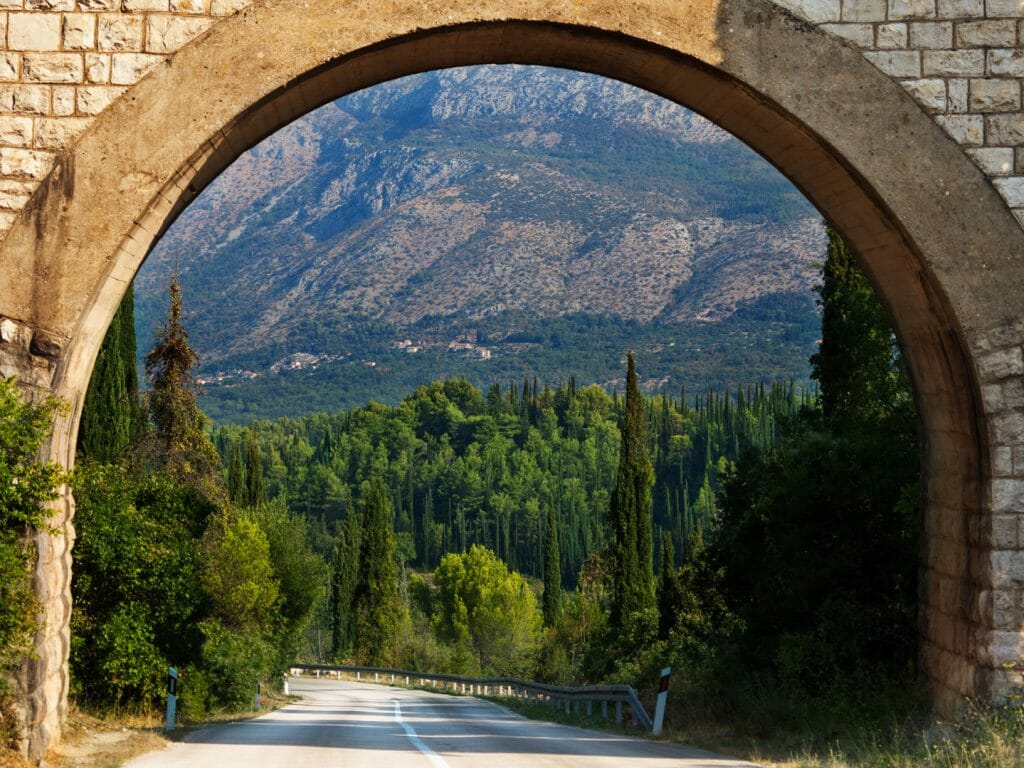 Scenic Archway, Konavle Valley, Croatia