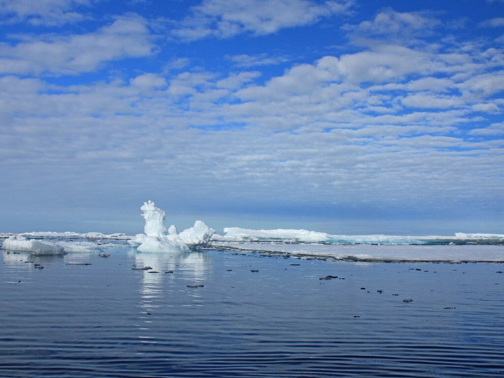 Sea ice formation, Spitsbergen