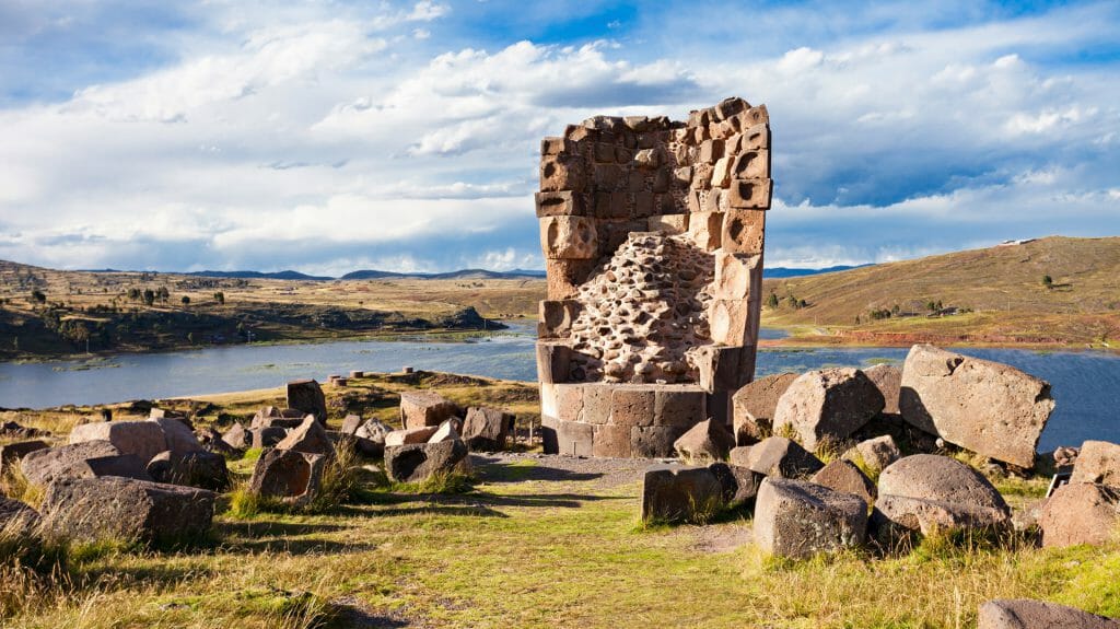 Sillustani, Near Puno, Lake Titicaca, Peru