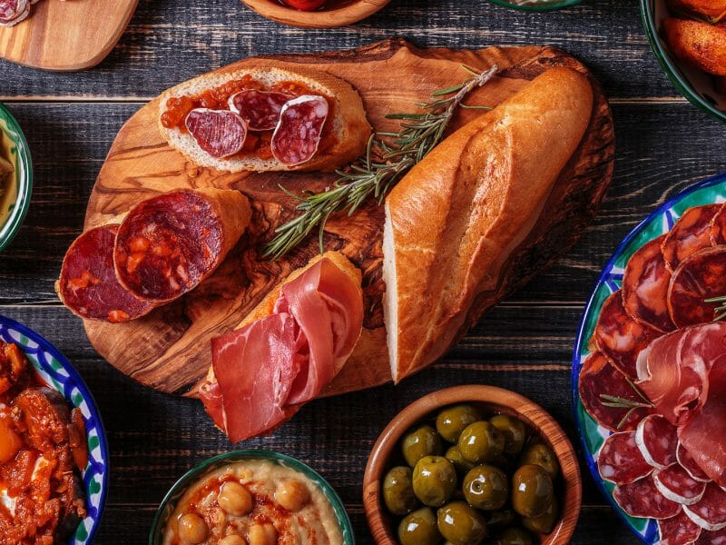 Spanish Tapas, The Basque Country, Spain
