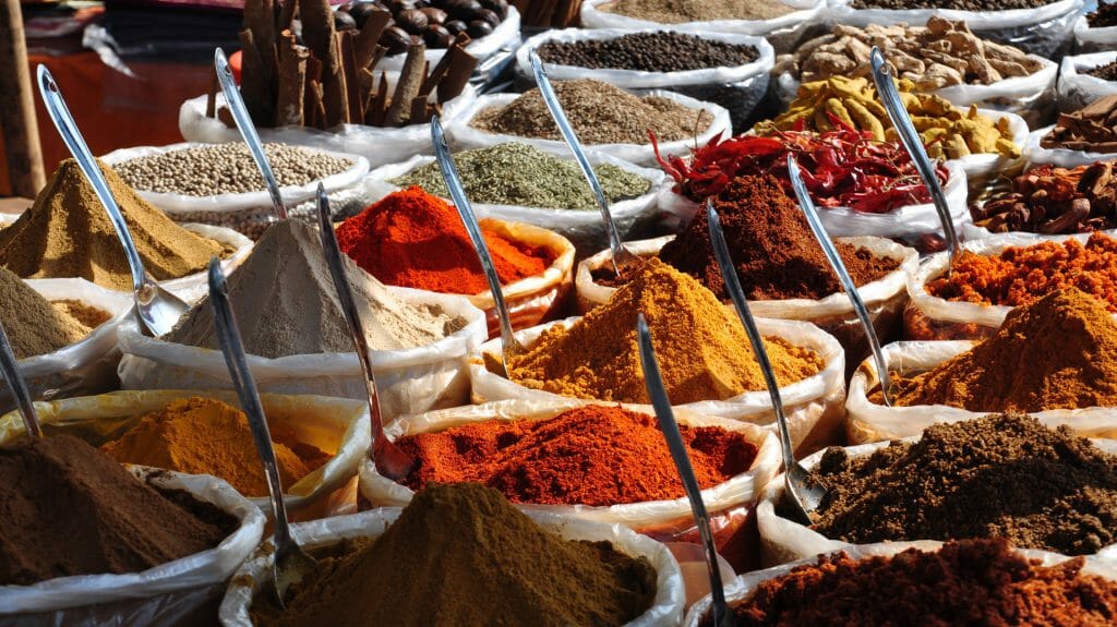 Spices in the Market, Goa, India