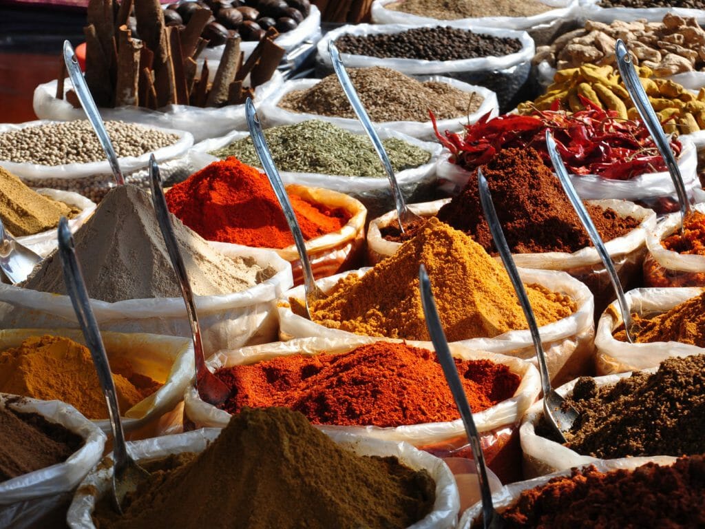 Spices in the Market, Goa, India