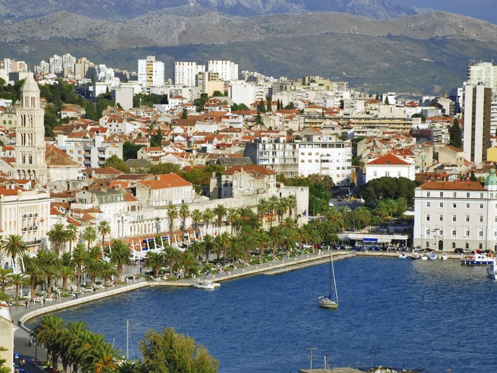 Split Port, Dalmatia, Croatia
