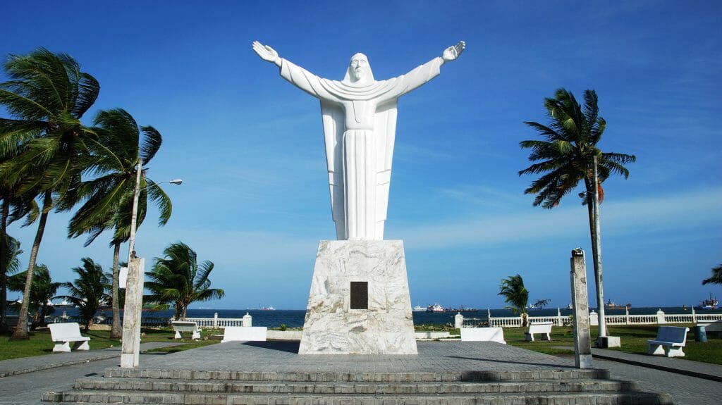 Statue of Christ, Colon City Park, Panama