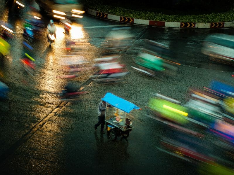 Street Vendor, Ho Chi Minh, Vietnam
