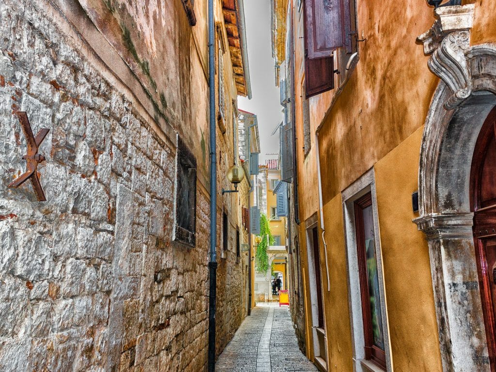Streets, Porec, Istria, Croatia