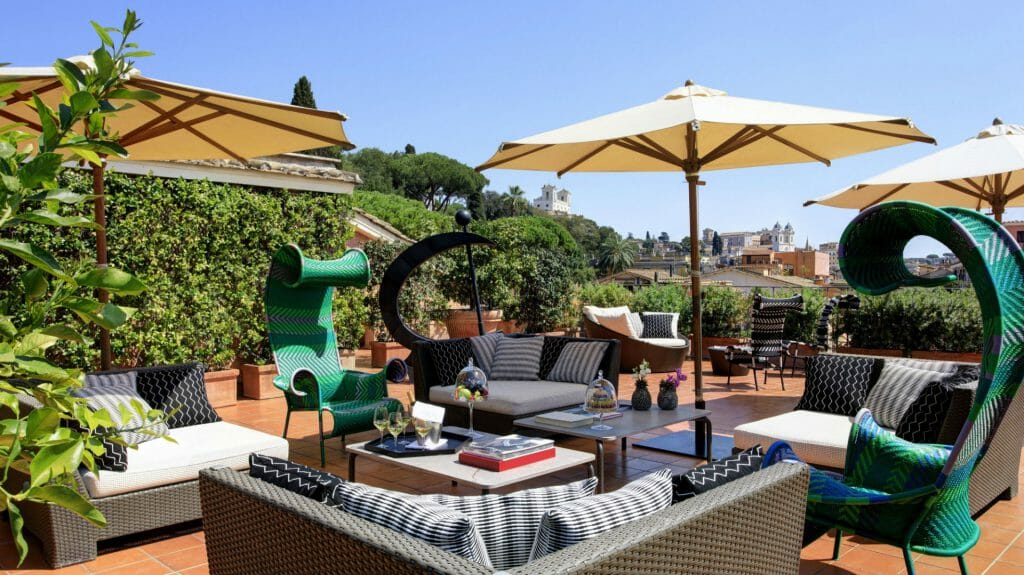 Hotel de Russie, Rome, Italy