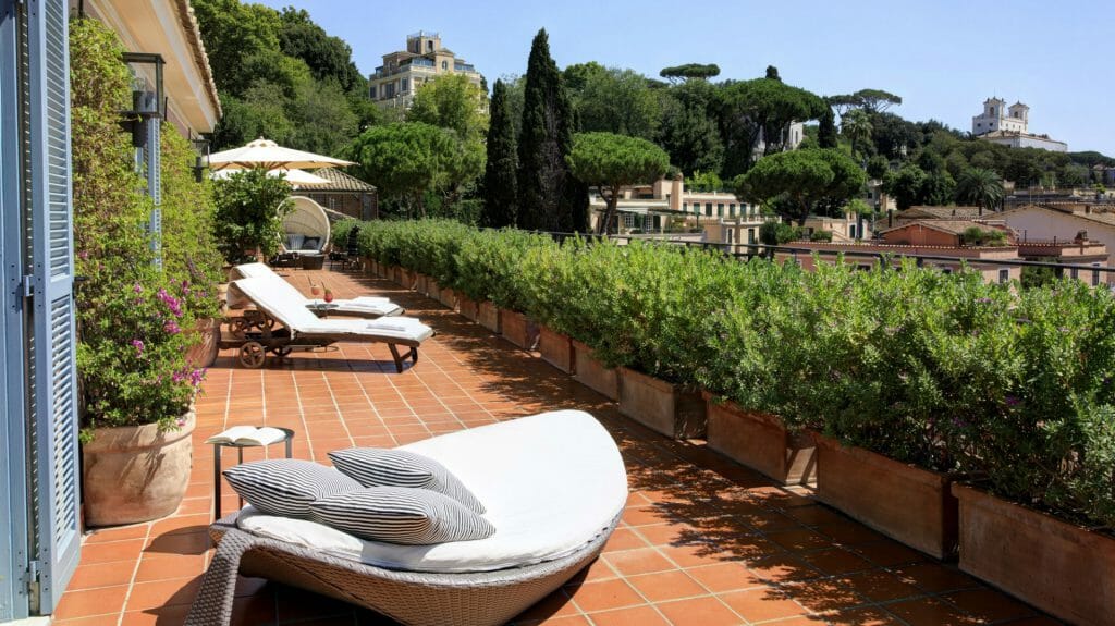 Hotel de Russie, Rome, Italy