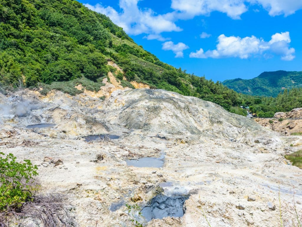 Sulphur Springs Park, Saint Lucia
