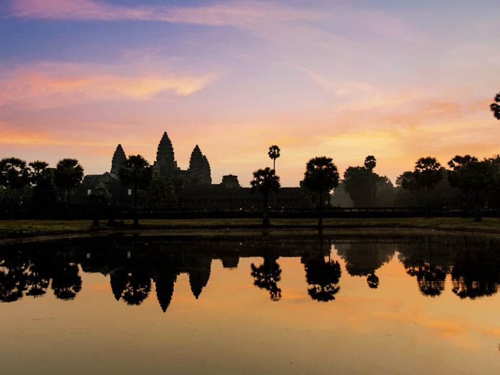 Sunrise at Angkor Wat, Cambodia