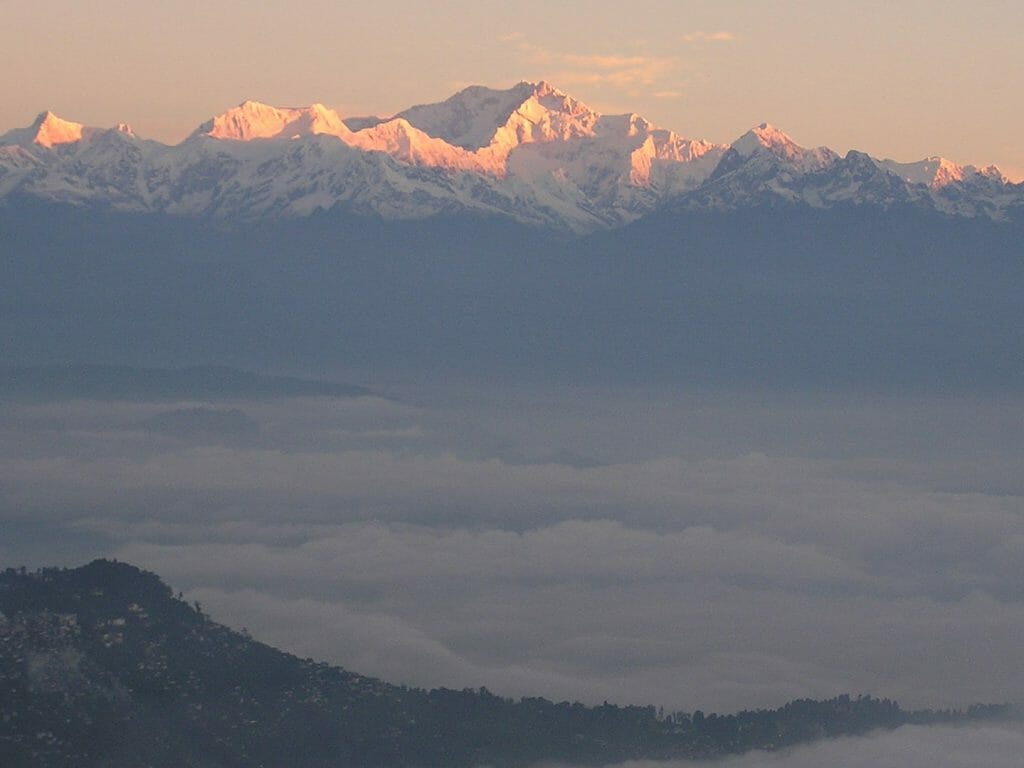 Sunrise, Mount Kanchenjunga, Sikkim, India