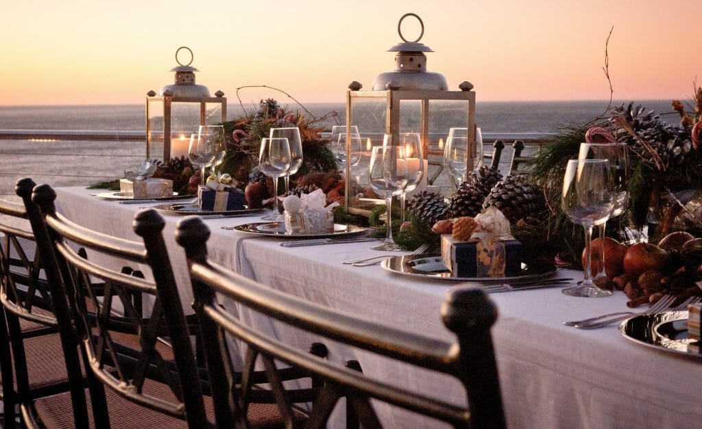 SunSet dinner, Twelve ApoStleS Hotel, Cape Town, South Africa