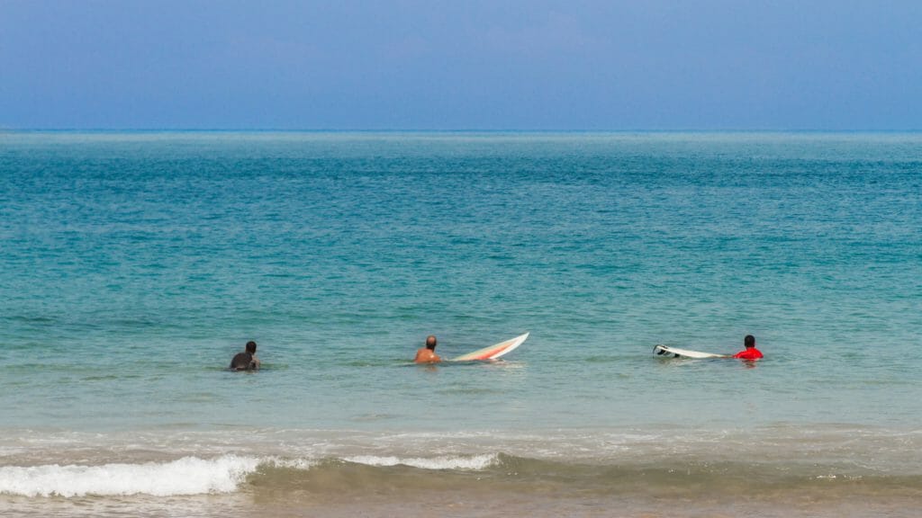 Surfing, Barra Beach, Salvador, Brazil