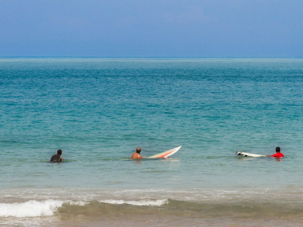 Surfing, Barra Beach, Salvador, Brazil