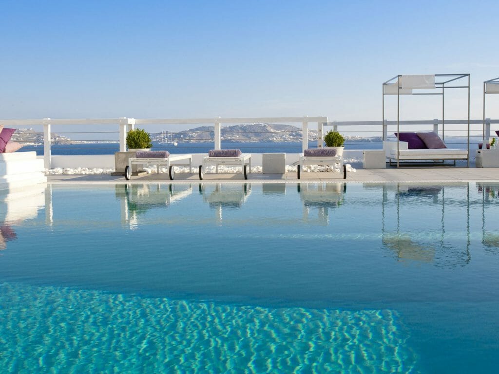 Swimming Pool, Grace Hotel, Mykonos, Greece