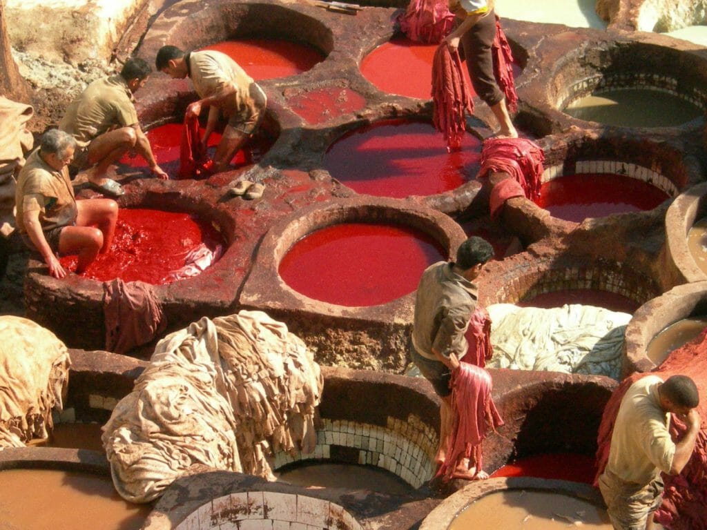 Tanneries, Fez, Morocco, KB
