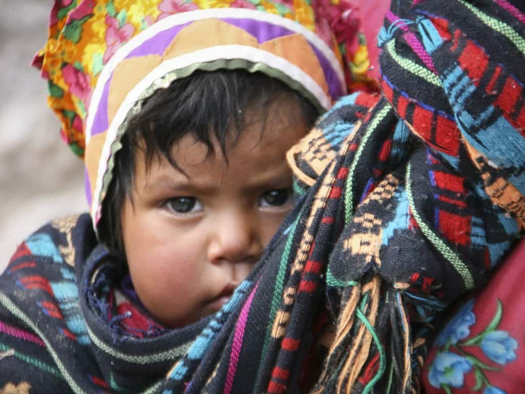 Tarahumara Baby, Chihuahua, Copper Canyon, Mexico