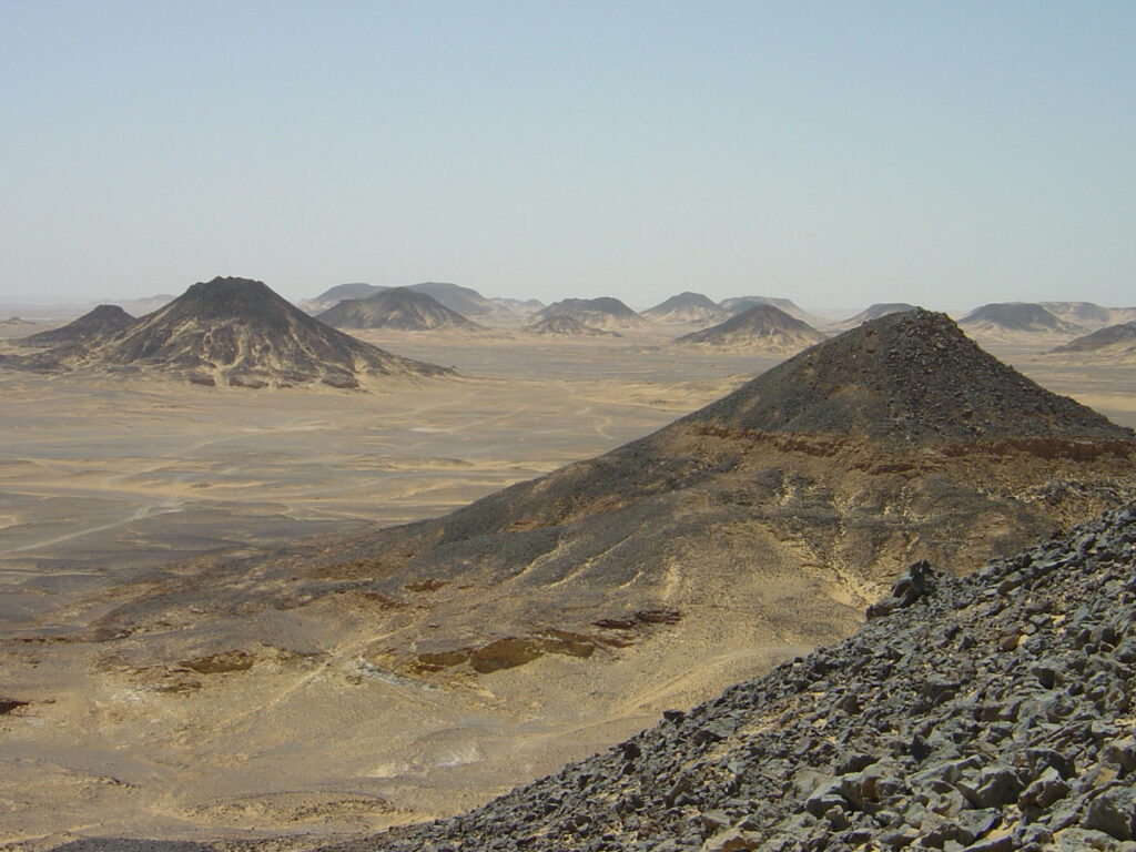 The Black Desert, Western Desert, Nr Bahariya, Egypt