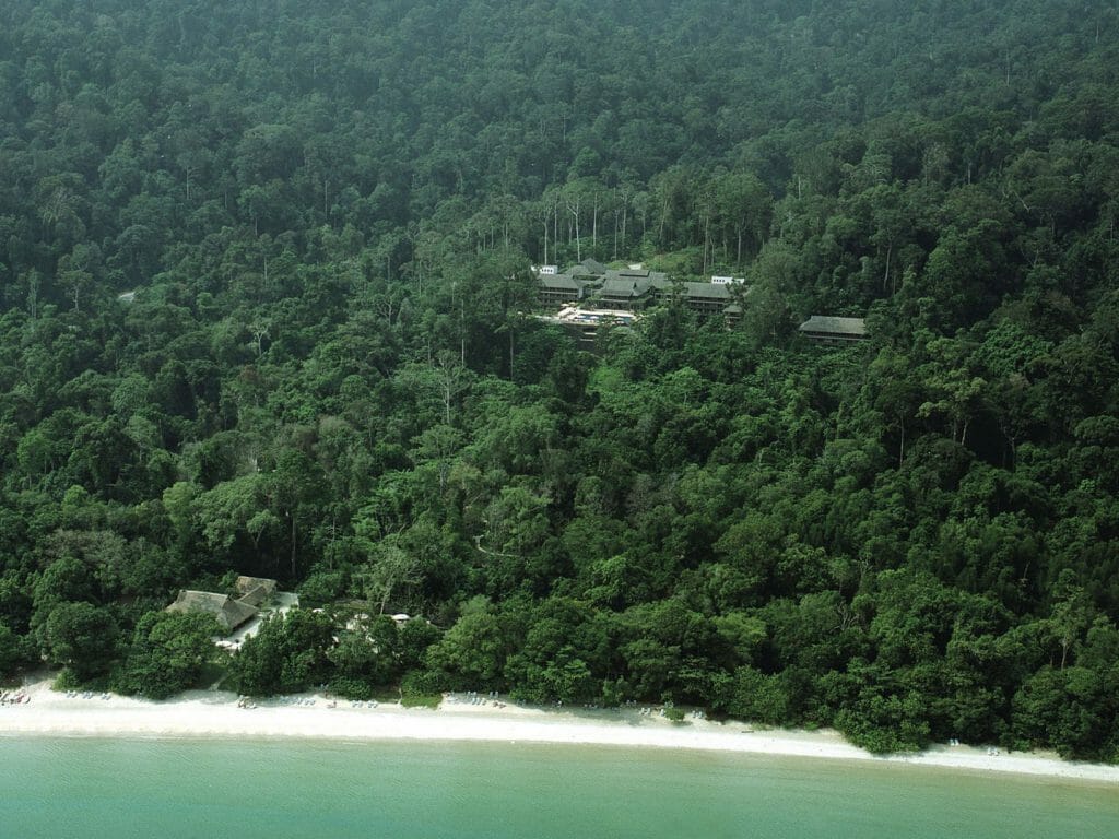 The Datai, Aerial view, Langkawi Island, Malaysia