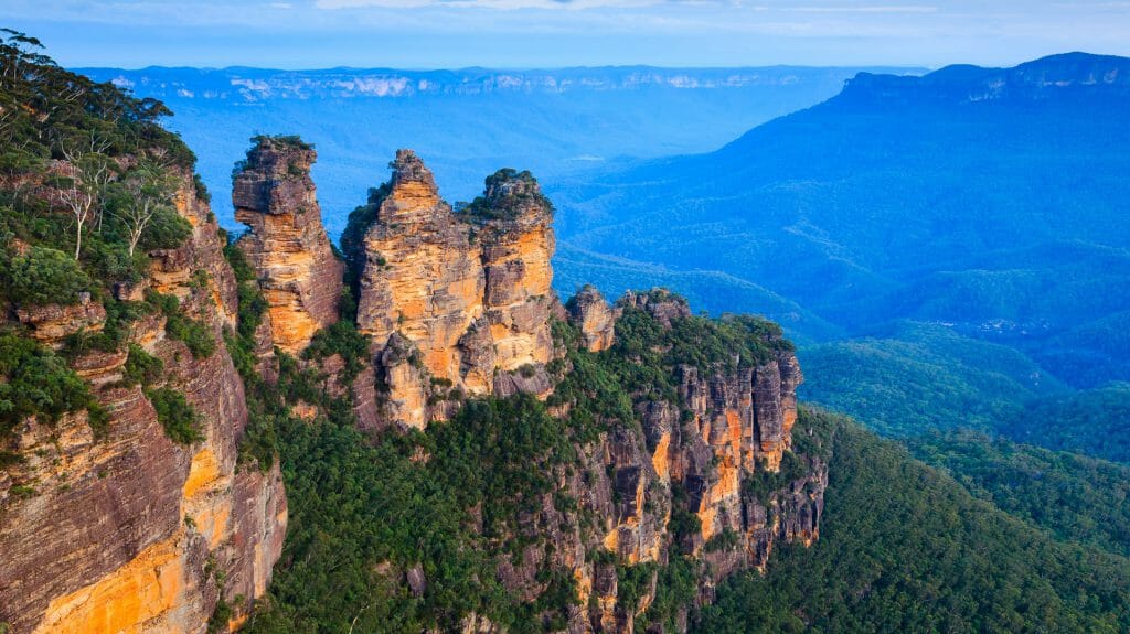 The Three Sisters From Echo Point, Blue Mountains National Park, NSW, Australia