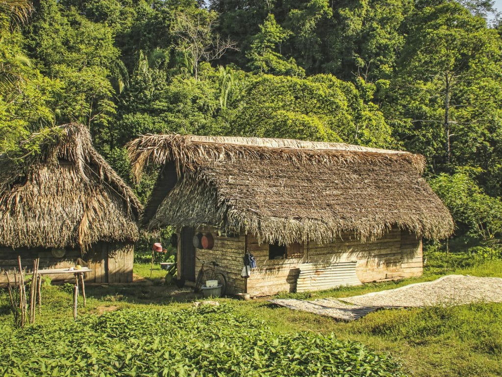 Traditional Mayan Farm Houses, Toledo District, Belize