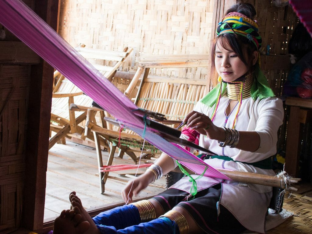 Tribal Lady, Palaung, Shan State, Myanmar
