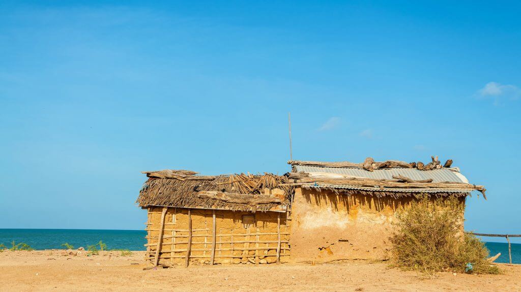 Typical Wayuu house, Guajira Peninsula, Colombia