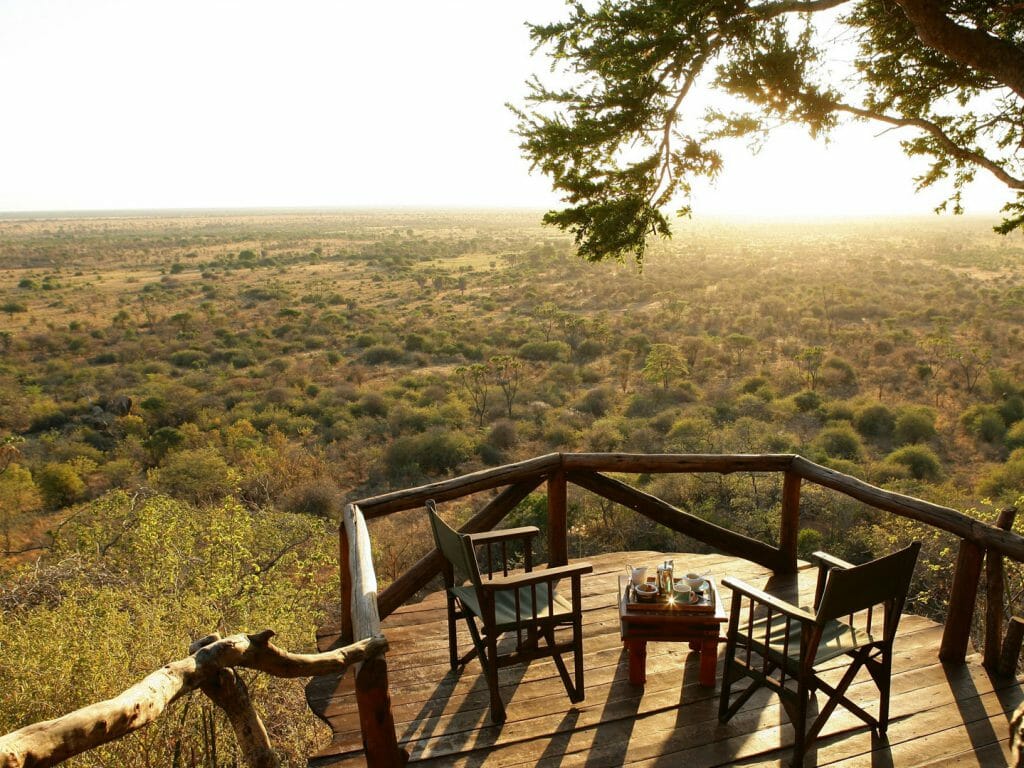 Verandah View, Elsa's Kopje, Meru, Kenya