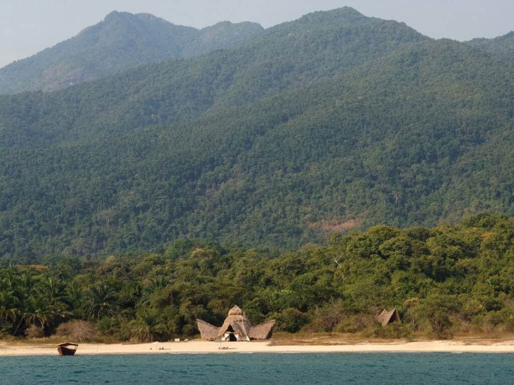 View from Lake, Greystoke Mahale, Mahale National Park, Tanzania