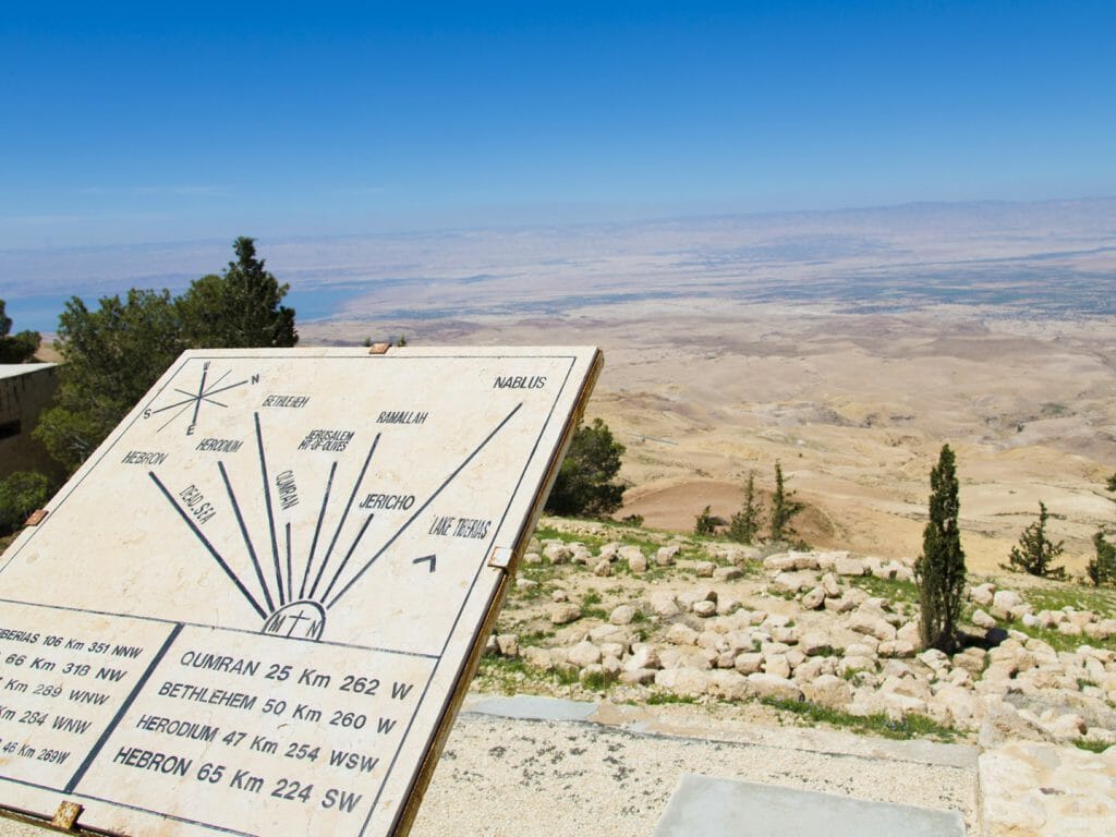 View from Mount Nebo, Jordan
