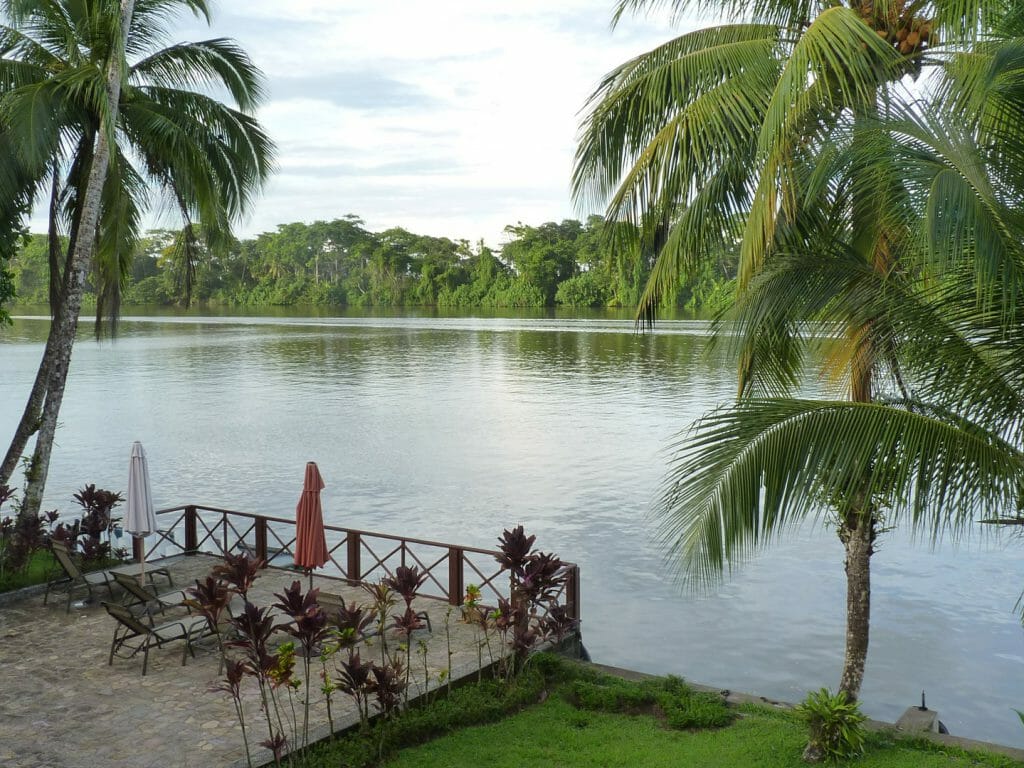 View from Tortuga Lodge, Tortuguero, Costa Rica