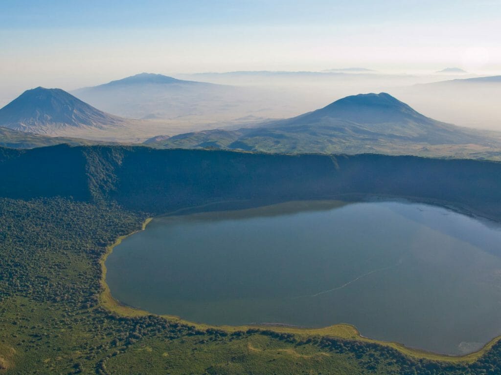 View of the Empakai Crater, The Highlands, Ngorongoro Crater