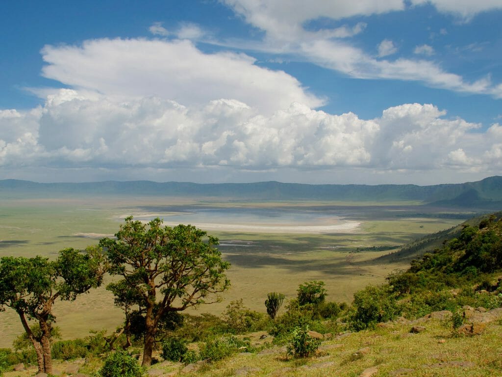 View over Ngorongoro Crater, Tanzania