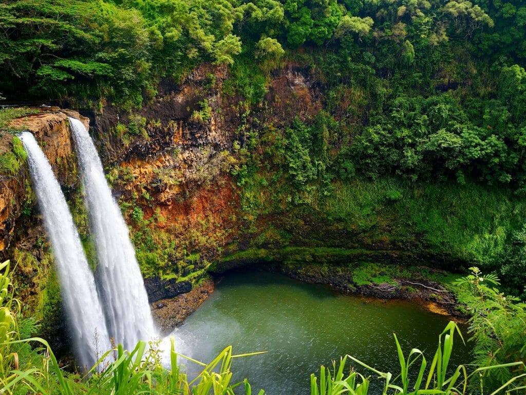 Wailua Falls, Kauai, Hawaii