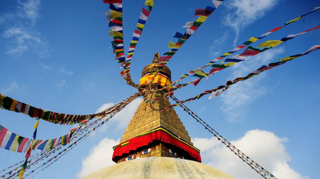 Wisdom Eyes, Bodhnath, Nepal