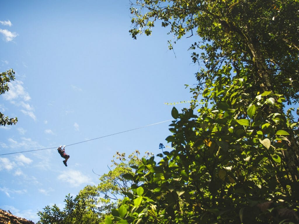 Zipline, Pacuare Lodge, Costa Rica