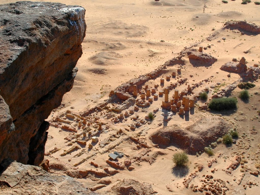 Amon Temple from Jebel Barkal, Karima, Sudan