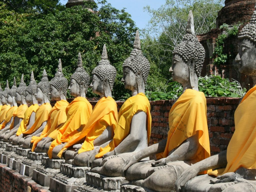 Buddha Statues, Ayutthaya, Thailand