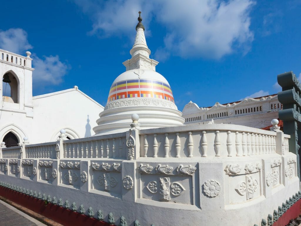 Buddhist Stupa, Galle Fort, Galle, Sri Lanka