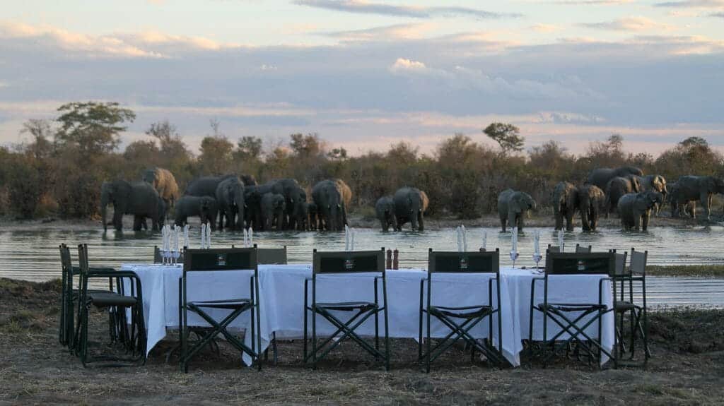 Elephant's Eye Hwange, Hwange, Zimbabwe