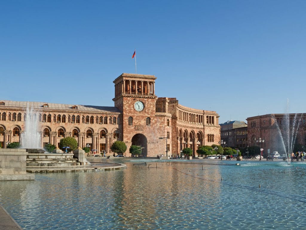 Central Plaza, Yerevan, Armenia